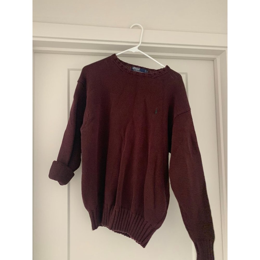 Polo Womens Pullover Sweater XL Oversized